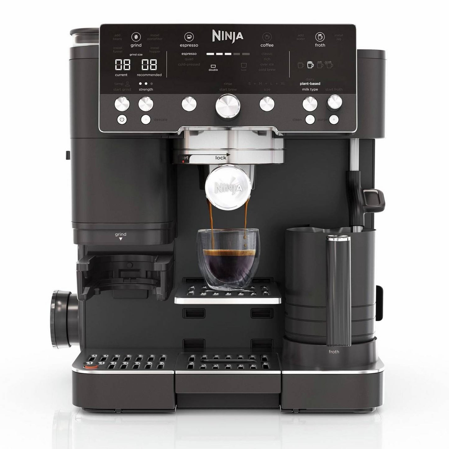 Ninja ES601UKBK Luxe Cafe Premier Espresso Coffee Machine